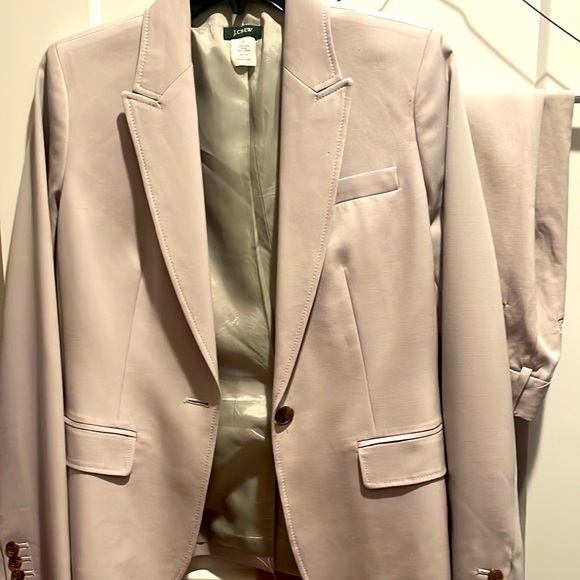 Gray J.Crew Suit